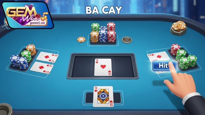 Giới thiệu về game bài Ba Cây online tại Gemwin