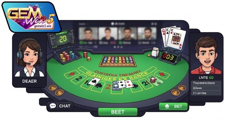 Ưu điểm khi chơi game bài Blackjack trực tuyến tại Gemwin